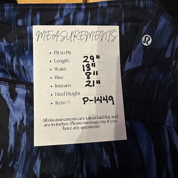 2/$30 Lululemon All Meshed Up 7/8 Leggings Size 4 Painted Animal Sprinkler Yoga - Picture 4 of 15